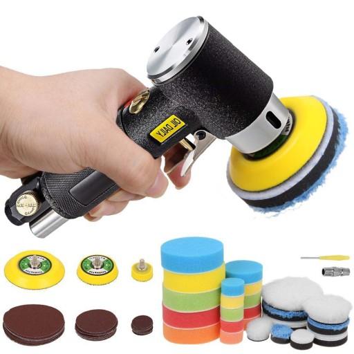 АВТОПОЛИРОВКА ПНЕВМАТИЧЕСКАЯ ШЛИФОВАЛЬНАЯ МАШИНА Губки 25мм 50мм 75мм