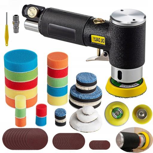 АВТОПОЛІРУВАЛЬНА ШЛІФАЛКА ВИСОКА ЯКІСТЬ + НАБІР ГУБОК
