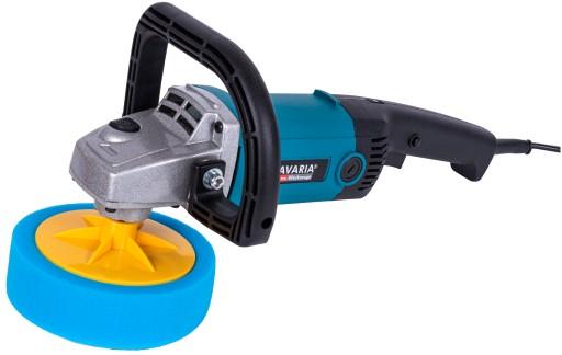 АВТОМОБІЛЬНА ПОЛІРУВАЛЬНА МАШИНА З РЕГУЛЮВАННЯМ ШВИДКОСТІ, НАБІР ПОВСТЯНИХ ГУБОК 2950 Вт