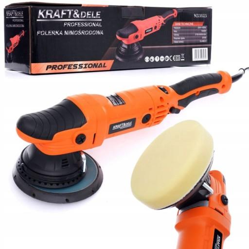 АВТОПОЛИРОВАЛЬНАЯ МАШИНА ЭКСЦЕНТРИЧЕСКАЯ ЭЛЕКТРИЧЕСКАЯ РЕГУЛИРОВКА СКОРОСТИ 1500 Вт.