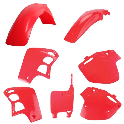 91329 - POLISPORT PLASTICS SET HONDA CR 500 '91-'94 OEM КОЛІР ЧЕРВОНИЙ FLUO-R