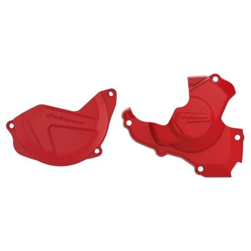 90960 - POLISPORT ЧОХИ ГЕНЕРАТОРА ТА КРИШКИ ЗЧЕПЛЕННЯ HONDA CRF 450R 16-17 RED 84