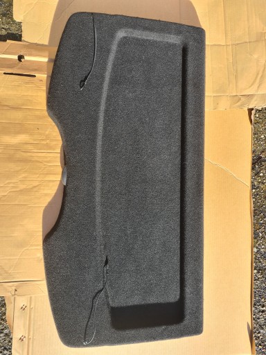 6v6 867789a - ПОЛКА SKODA FABIA 3 2014-2021 ГОД ЧЕРНАЯ НИЦЦА