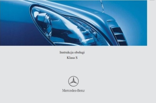 ПОЛЬСЬКА КЕРІВНИЦТВО З ЕКСПЛУАТАЦІЇ MERCEDES S CLASS W220 LIFT