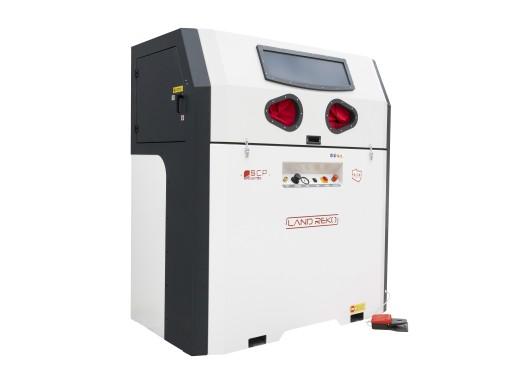 ПОЛЬСКАЯ ШЛИФОВАЛЬНАЯ МАШИНА С КАБИНОЙ 1500 Л SCP