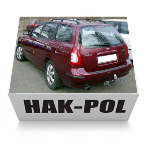 ПОЛЬСЬКИЙ ГАК для DAEWOO NUBIRA 1 I+FL KOMBI 1997-2004 + джгут + буксир
