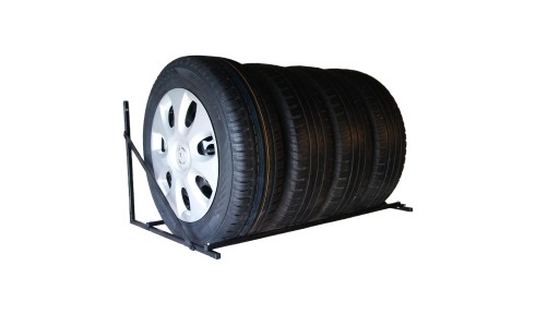 ПОЛЬСКАЯ МЕТАЛЛИЧЕСКАЯ ВЕШАЛКА-СТОЙКА-ДЕРЖАТЕЛЬ ДЛЯ 4-Х ШИН КОЛЕСНЫХ ДИСКОВ