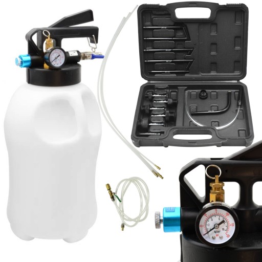 НАСОС ДЛЯ ЗАМЕНЫ МАСЛА В АВТОМАТИЧЕСКОЙ КОРОБКЕ ПЕРЕДАЧ + АДАПТЕРЫ НАКОНЕЧНИКОВ