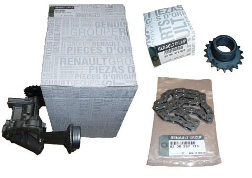 150103110R 8200397125 - МАСЛЯНИЙ НАСОС ЛАНЦЮГ КОЛЕСА RENAULT 1.5 DCI ОРИГІНАЛ