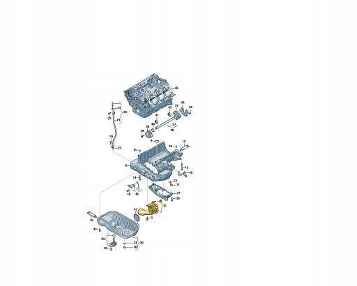 МАСЛЯНЫЙ НАСОС С ВАКУУМНЫЙ НАСОС AUDI 059115103BQ