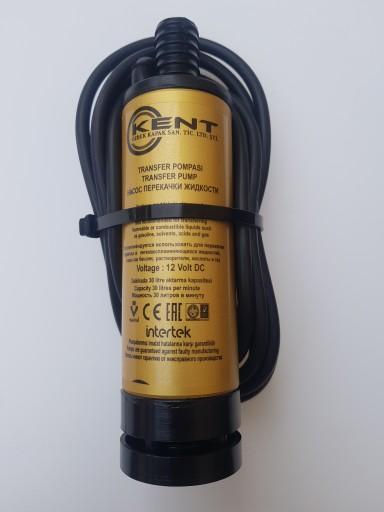 12 В ЕЛЕКТРИЧНИЙ ПАЛИВНИЙ НАСОС ДЛЯ ВУЗЬКОГО БОЧКА FI42