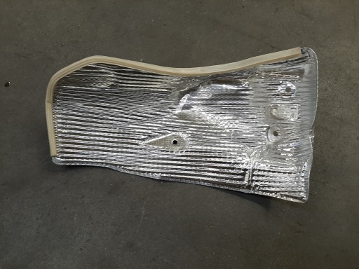 PORSCHE 718 BOXSTER 718 CAYMAN 2016-ТЕПЛОВИЙ ЕКРАН ЛІВИЙ ЗАДНІЙ 982825729