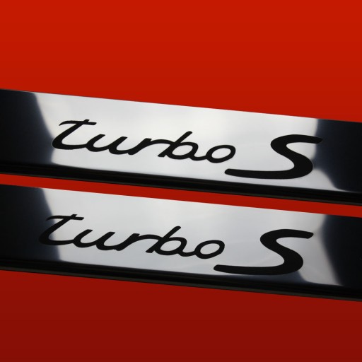 PORSCHE 911 996 TURBO S Глянцеві кришки з нержавіючої сталі 304 Готові