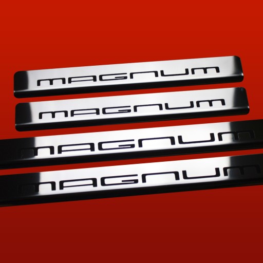 PORSCHE CAYENNE 957 MAGNUM 304 Покриття порогів з нержавіючої сталі