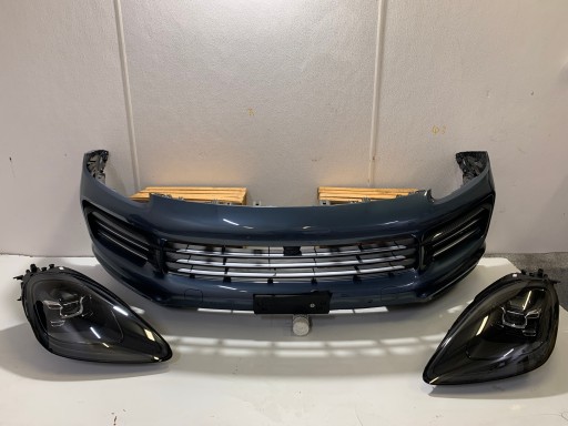 PORSCHE CAYENNE 9Y - Porsche Cayenne 9y Complete Front Cooler Bumper Mask Fender