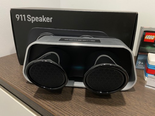 PORSCHE BLUETOOTH SPEAKER 911 SILVER LIMITED EDITION