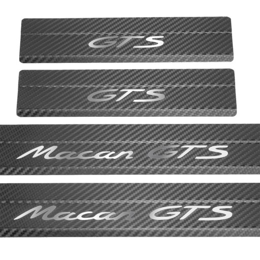 PORSCHE MACAN Бічні пороги MACAN GTS 304 нержавіюча сталь Carb обробка