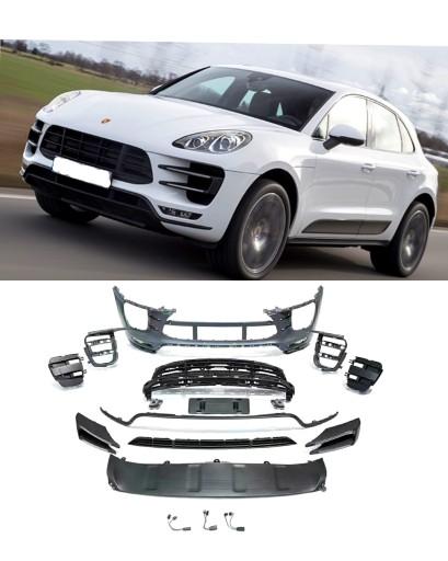 AEMCPRE - PORSCHE MACAN TURBO ПЕРЕДНИЙ БАМПЕР + DRL 2014-2017