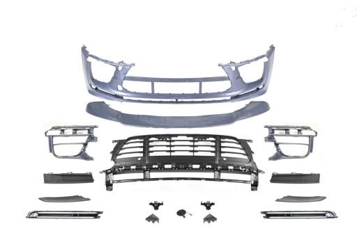 AEMC23 - PORSCHE MACAN TURBO ПЕРЕДНИЙ БАМПЕР + DRL 2014-2023