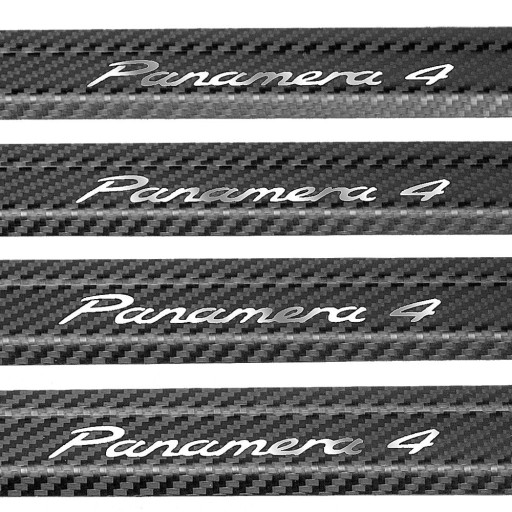 PORSCHE PANAMERA 971 PANAMERA 4 накладки на пороги из нержавеющей стали 304