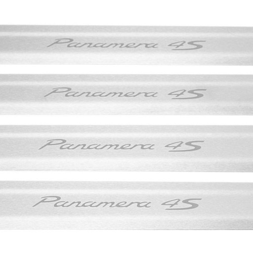 PORSCHE PANAMERA 971 PANAMERA 4S Боковые юбки Матовая отделка Сталь нет