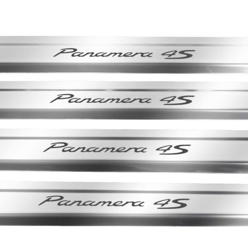 PORSCHE PANAMERA 971 PANAMERA 4S Накладки на пороги з нержавіючої сталі 304 Покриття
