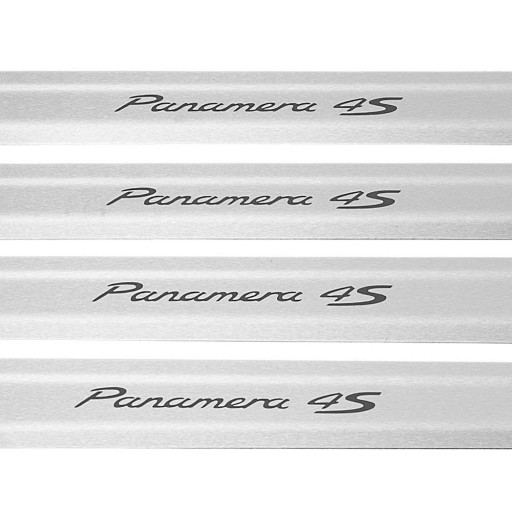 PORSCHE PANAMERA 971 PANAMERA 4S Накладки на пороги из нержавеющей стали 304,