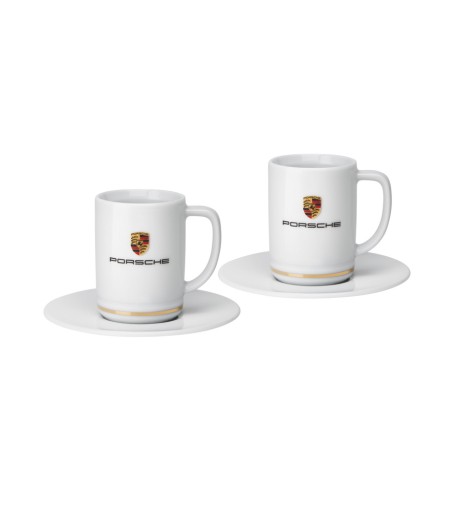 PORSCHE Набор чашек для эспрессо с эмблемой Porsche WAP0506080MESP