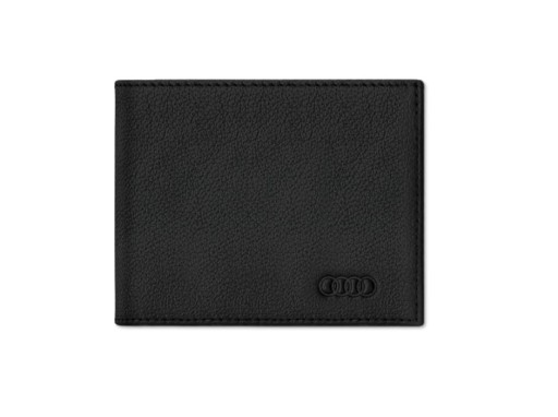 Мужской кожаный бумажник AUDI оригинал 10. 5x8. 5x1. 5