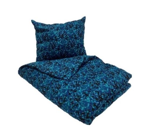 ПОСтельное белье из ХЛОПКА ДАТСКИЙ УЗОР ДАТСКИЙ СИНИЙ ДИЗАЙН 140x200 + 60x70