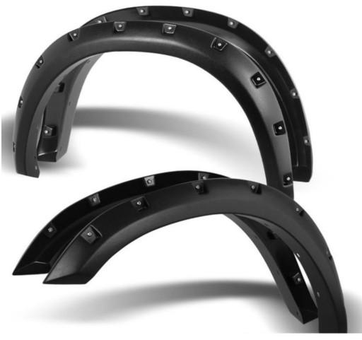 ВНЕДОРОЖНЫЕ РАСШИРЕНИЯ DODGE RAM 2013-2018 ЗАКЛЕПКИ