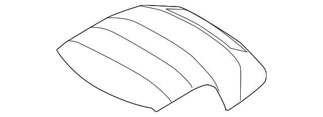 54347056279 - Обшивка складной крыши BMW Z4 модель E85