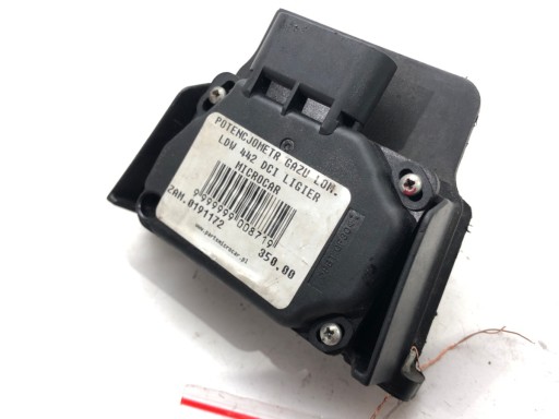 LORK556324 - ПОТЕНЦІОМЕТР ГАЗУ MICROCAR 0,5 6 КМ ПЕДАЛЬ