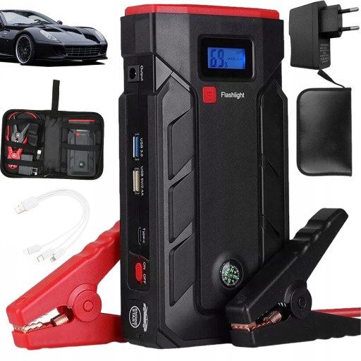 POWER BANK JUMP STARTER 30000 mAh POWER BOOSTER ДЛЯ АВТОМОБІЛЯ