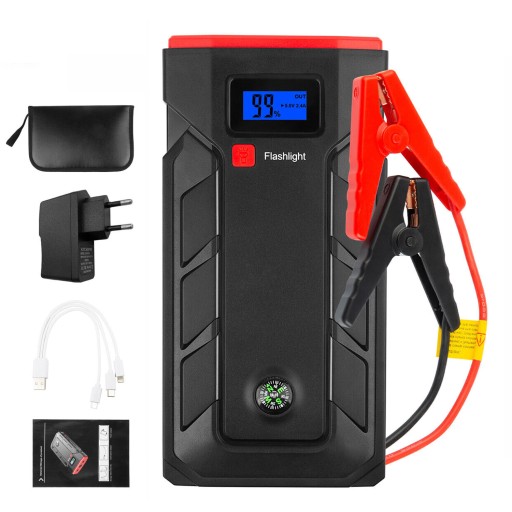POWER BANK JUMP STARTER 30000 mAh POWER BOOSTER ДЛЯ АВТОМОБІЛЯ