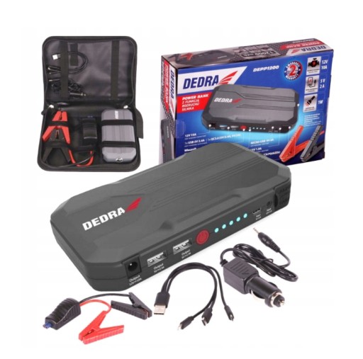 POWERBANK with Fun. BOOT Dedra DEPP1200 12000mAh