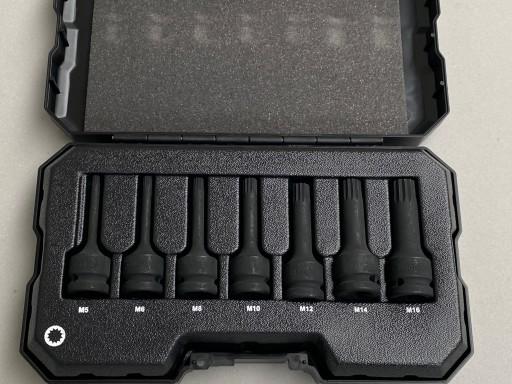 ГОЛОВКИ POWERBUILT IMPACT 1/2'' ШЛІЦЕВІ 7 ШТ. 5-16