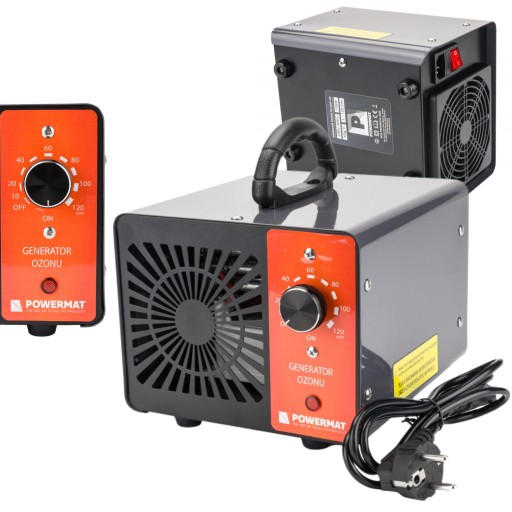 Генератор озону POWERMAT потужний 60 000 мг/год озонатор + таймер PM-GOZ-60T