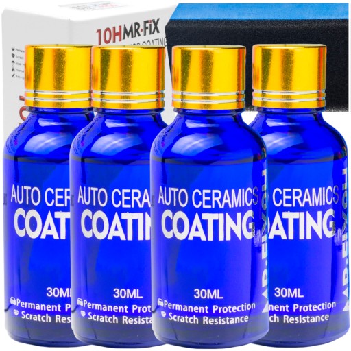 Гидрофобное керамическое покрытие защита краски 10H MR FIX керамика x4