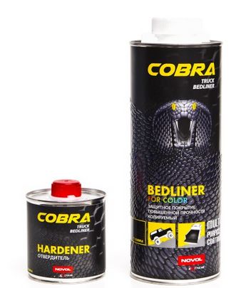 ЗАЩИТНЫЙ ЧЕХОЛ NOVOL COBRA TRUCK BEDLINER ЧЕРНЫЙ