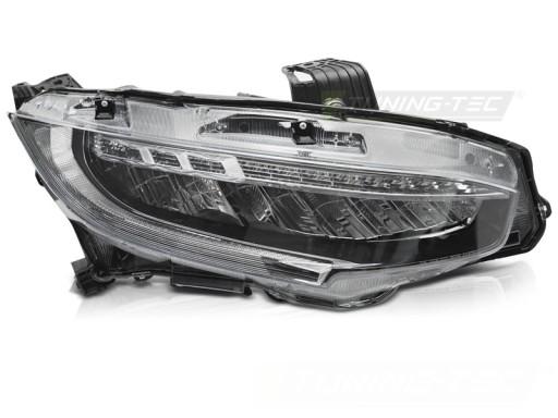 FHO06R - ЛАМПА ПРАВА LED ФАРА для HONDA CIVIC X 16-21