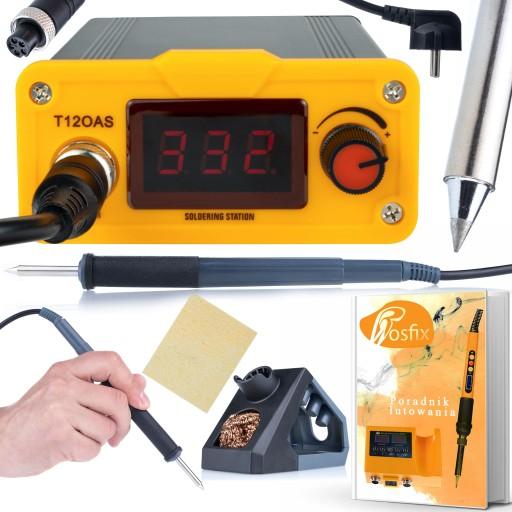 ТОЧНАЯ ПАЯЛЬНАЯ СТАНЦИЯ ДЛЯ жала T12 СО ВСТРОЕННЫМ НАГРЕВАТЕЛЕМ ROSFIX SLEEP