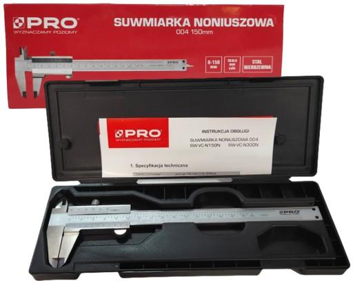 PRECISION NONIUS CALIPER 004 150MM PRO 3-01-05-E1-415
