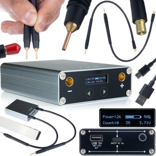 ТОЧЕЧНАЯ СВАРОЧНАЯ МАШИНА ТОЧЕЧНОЙ ИМПУЛЬСНОЙ СВАРКИ НА АККУМУЛЯТОРЕ 650А