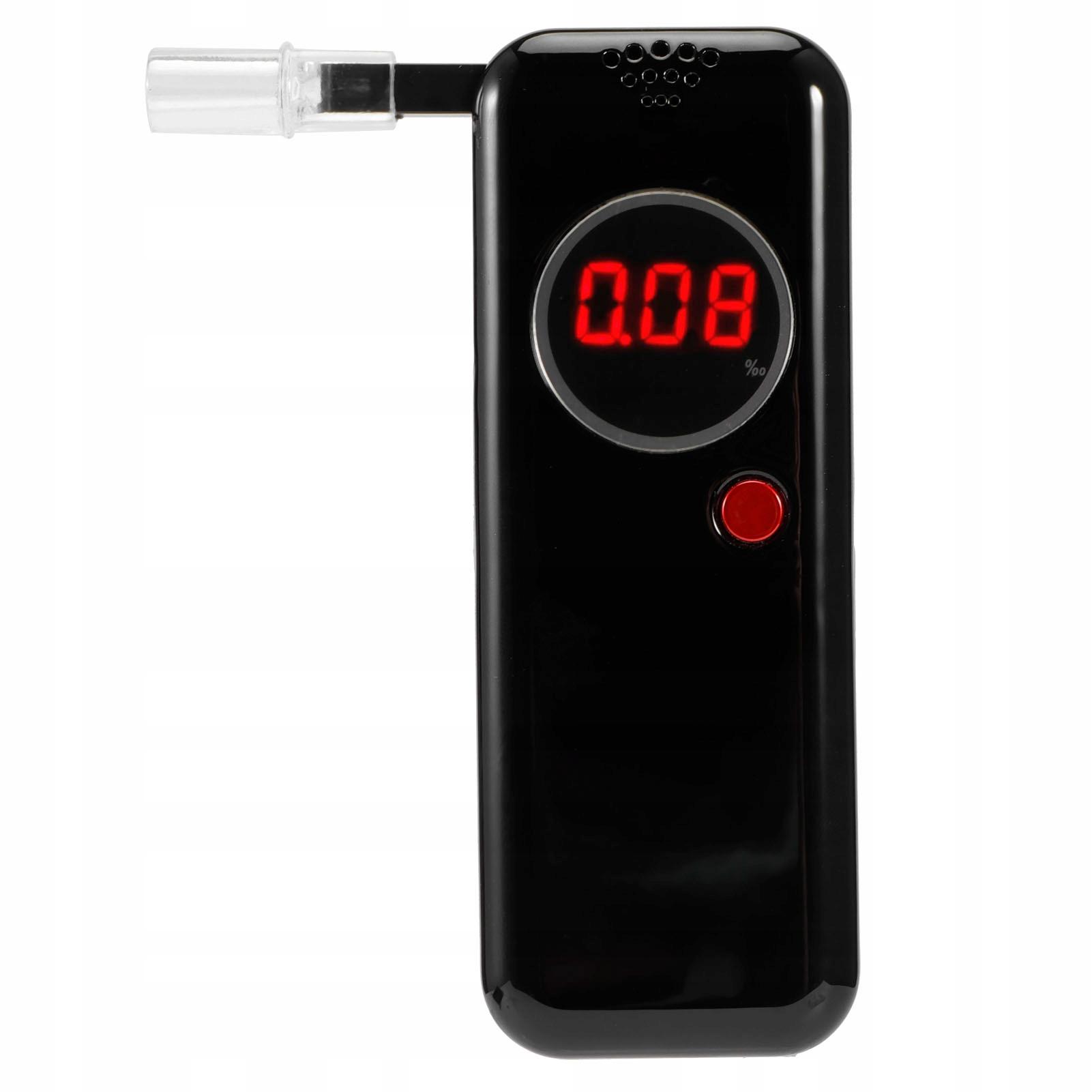 ПРЕЦИЗІЙНИЙ АЛКОТЕСТЕР ЧОРНИЙ 6 МУНДШТУКІВ