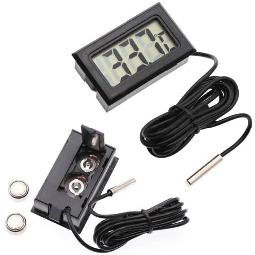 ВЫСОКОТОЧНЫЙ ЭЛЕКТРОННЫЙ ЦИФРОВОЙ ТЕРМОМЕТР С ЗОНДОМ