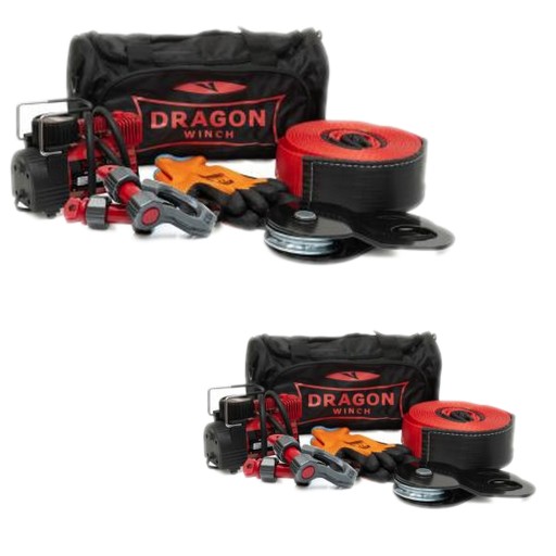 Премиум сумка компрессор ремень + 2 сережки + Block + перчатки лебедка дракона
