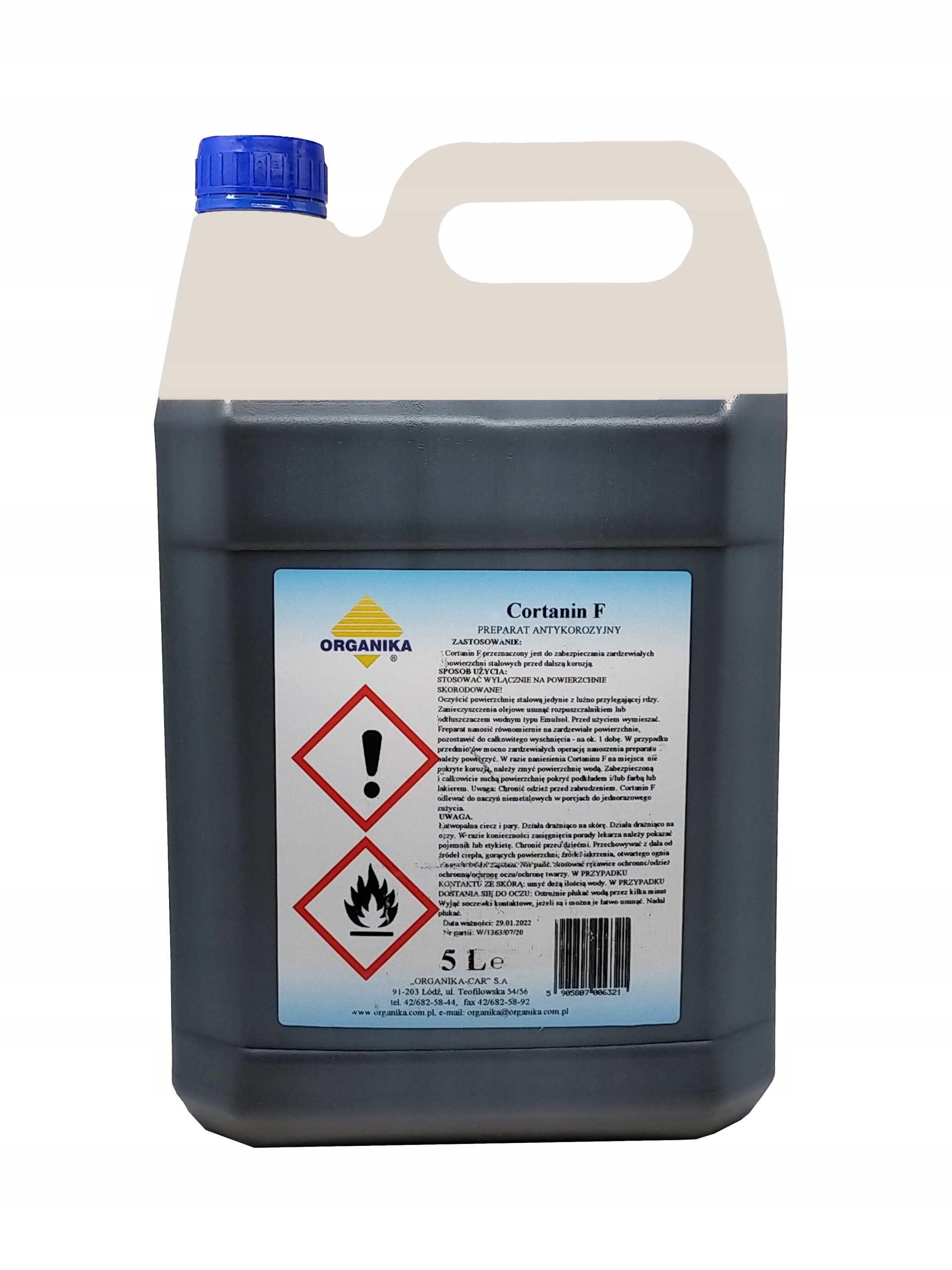 АНТИКОРРОЗИЙНЫЙ ПРЕПАРАТ CORTANIN F 5 L