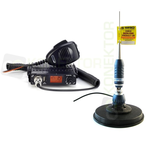ПРЕЗИДЕНТ БИЛЛ + АНТЕННА SIRIO TURBO 1000 MAG 145