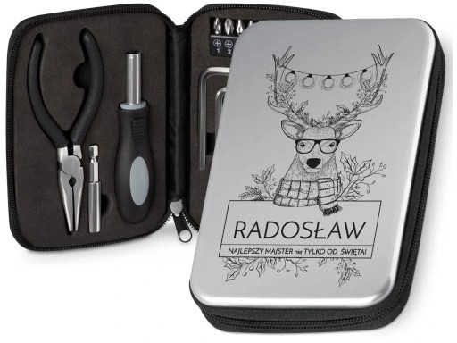 РОЖДЕСТВЕНСКИЙ ПОДАРОК ​​МУЖУ НАБОР ИНСТРУМЕНТОВ С НАПЕЧАТКОЙ